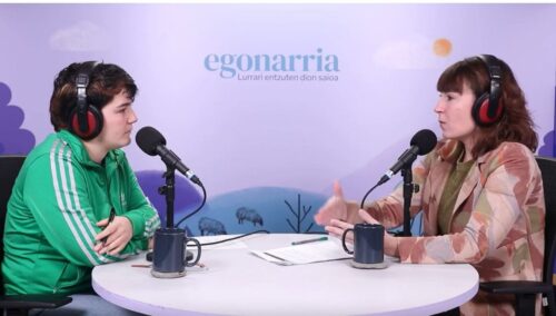Elkarrizketa elikadura osasungarriaz Egonarria saioan